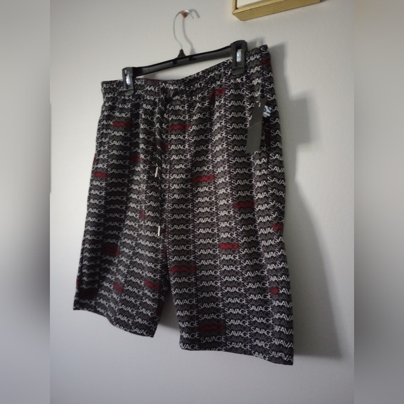 Public Record Shorts Fleece Mens Sz XLarge  Elastic Waist 3 pockets New - Picture 8 of 9